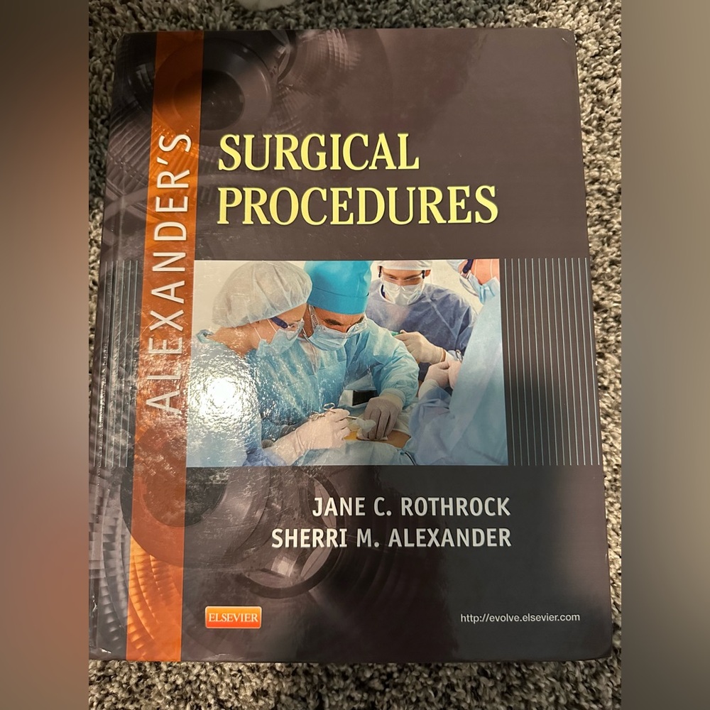 Alexander’s surgical procedures book